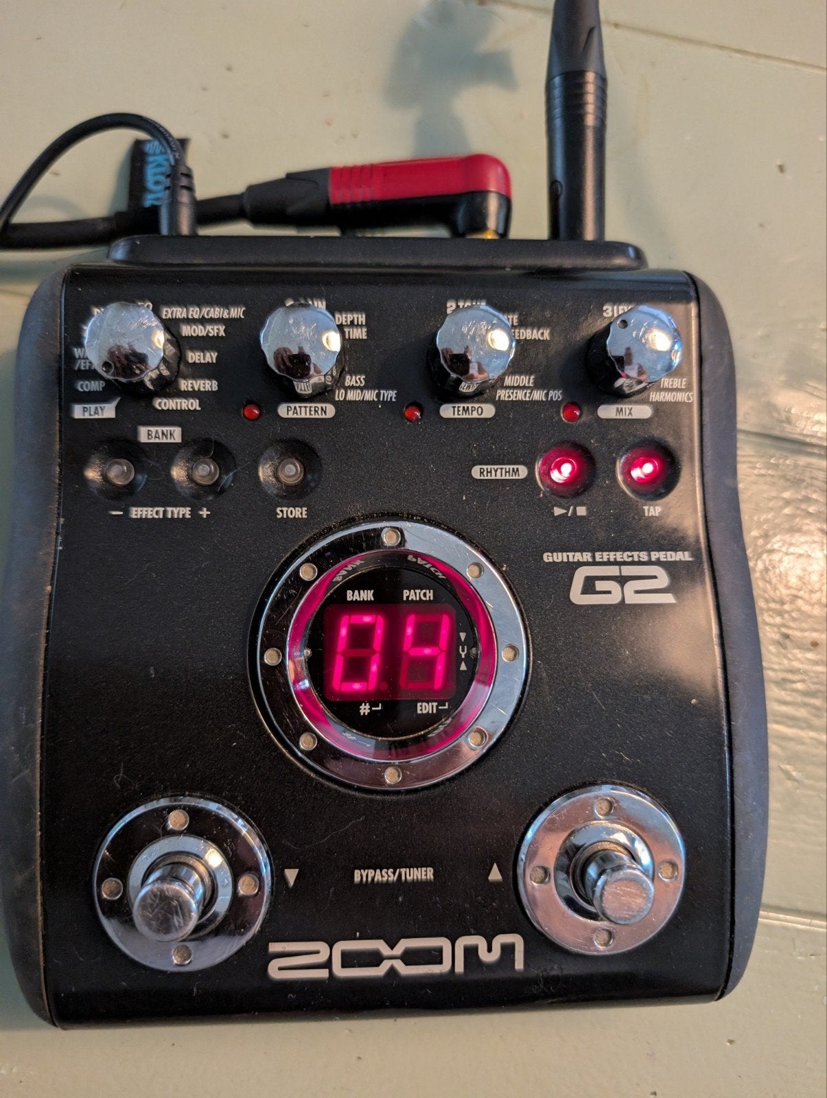 Zoom G2 Gitaar Multi-Effect Pedaal, Ophalen of Verzenden, Gebruikt, Chorus