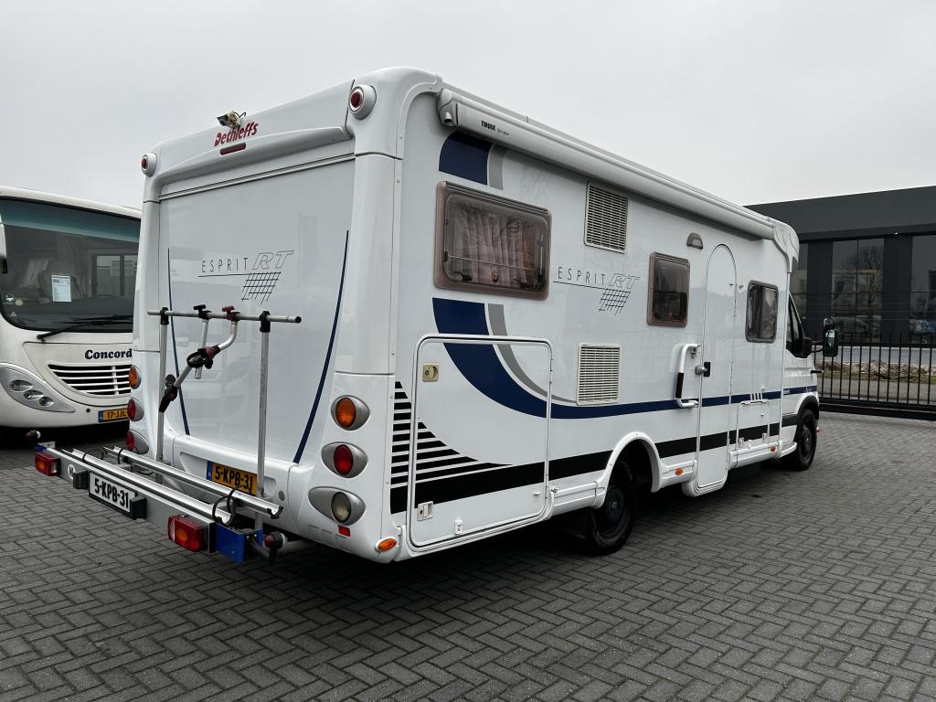 Dethleffs Esprit RT 6874 Dwarsbed/2006/Euro4/Airco, Caravans en Kamperen, Campers, 7 tot 8 meter, Bedrijf, Dethleffs, Tot en met 4