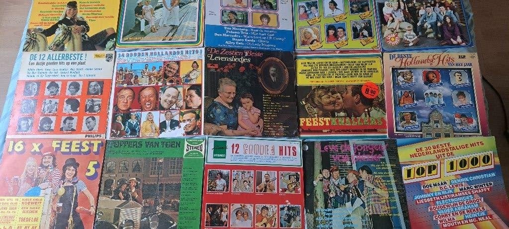 +_ 75 Nederlandse lp's (Z251-85), Cd's en Dvd's, Vinyl | Overige Vinyl, Ophalen, Zo goed als nieuw, 12 inch