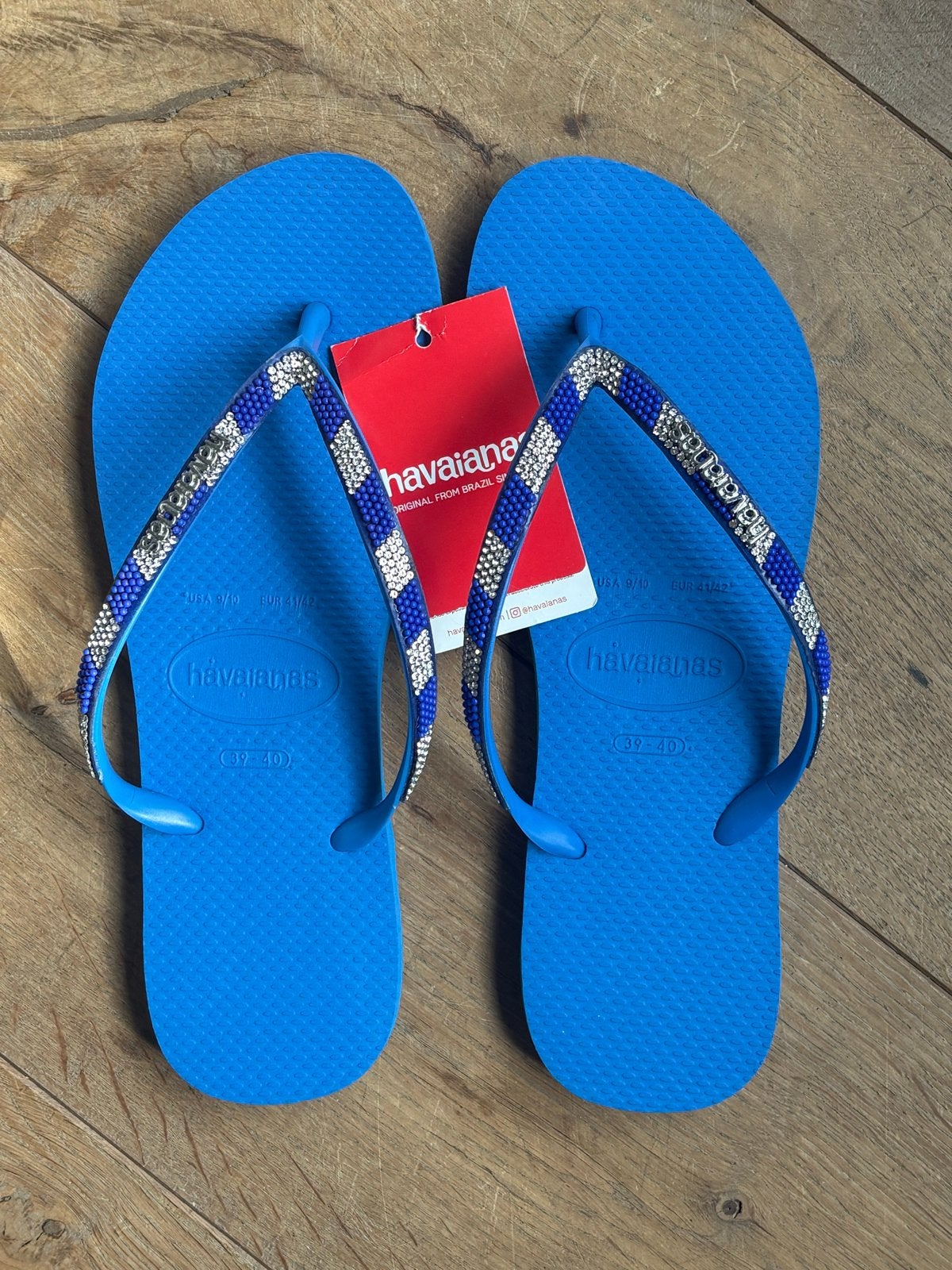 Havaianas, Verzenden, Nieuw, Blauw, Slippers