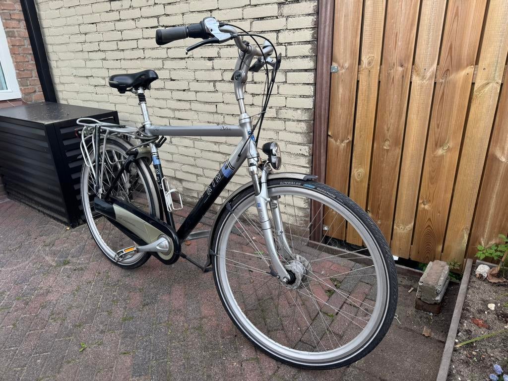 Nette RIH Herenfiets ll Maat 56 ll 7 versnellingen, Fietsen en Brommers, Versnellingen, Zo goed als nieuw, 53 tot 57 cm, Ophalen