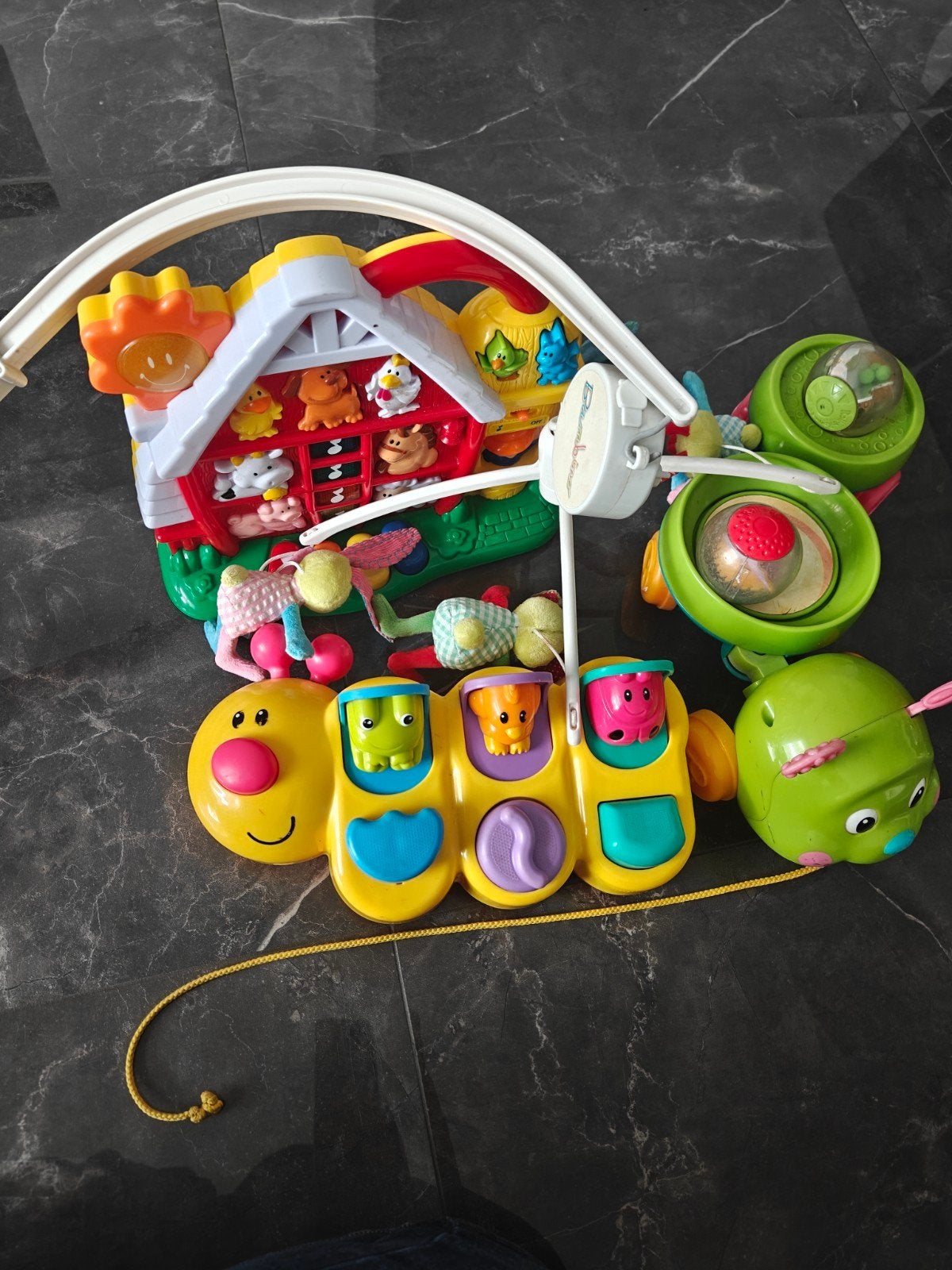 Fisher-Price Boerderij en Rups Speelset, Ophalen, Gebruikt, Overige typen, Met licht
