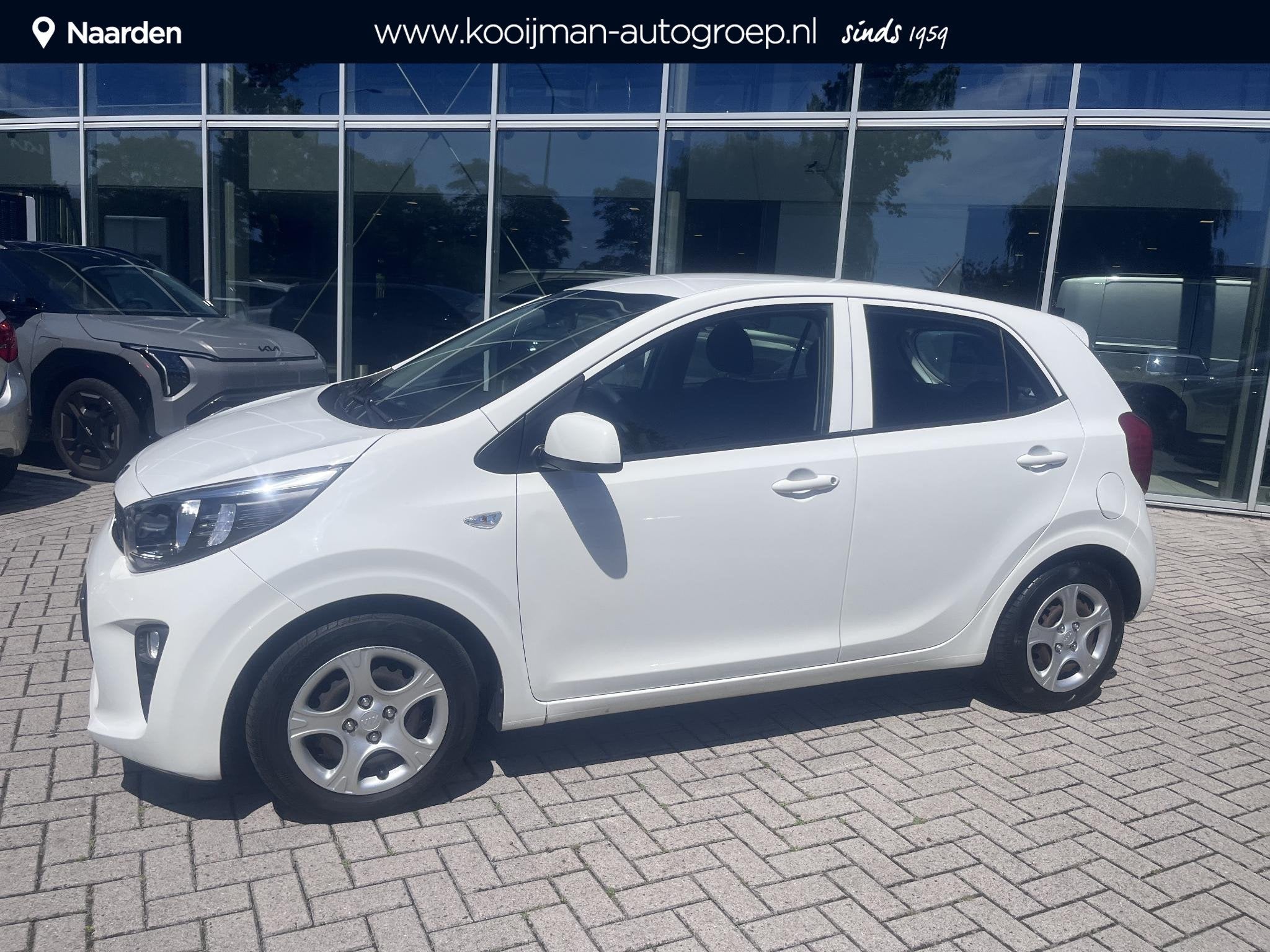 Kia Picanto 1.0 DPi ComfortLine Airco, Auto's, Voorwielaandrijving, Stof, Gebruikt, Euro 6