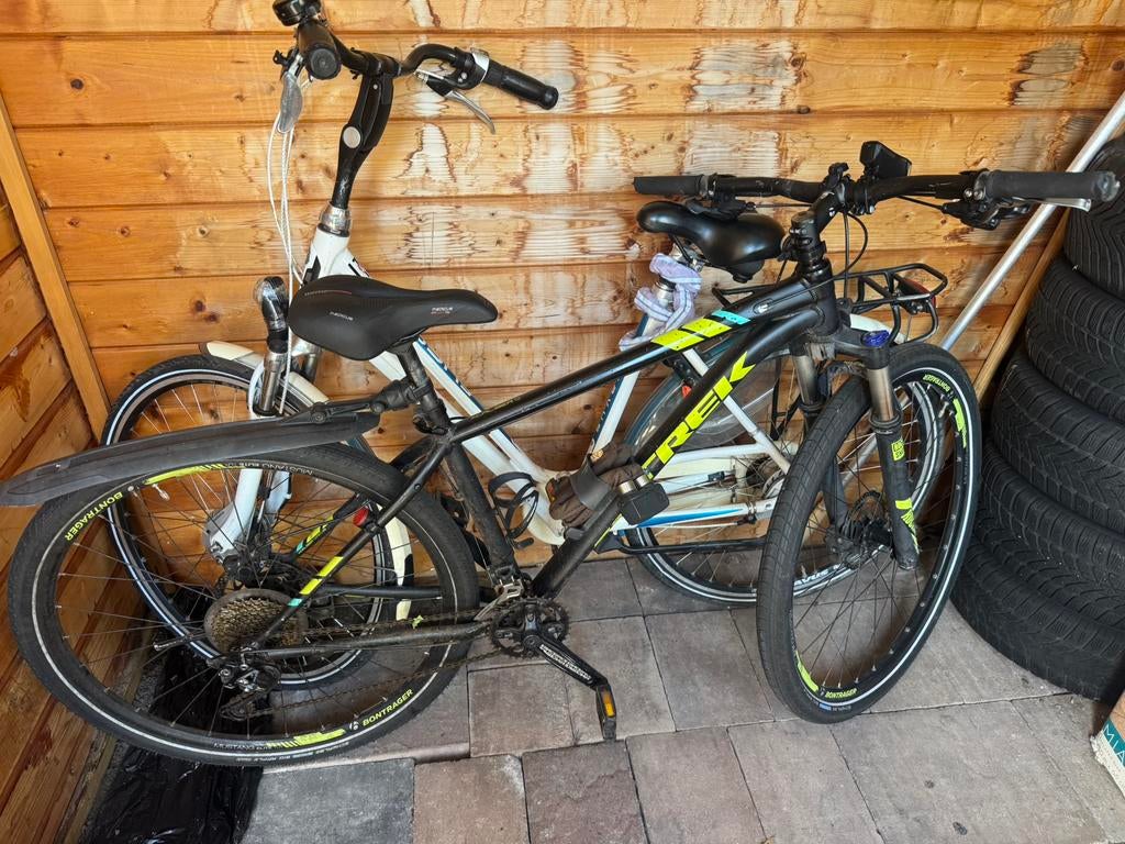 Mountainbikers trek, Ophalen, 24 inch of meer, Gebruikt, Staal