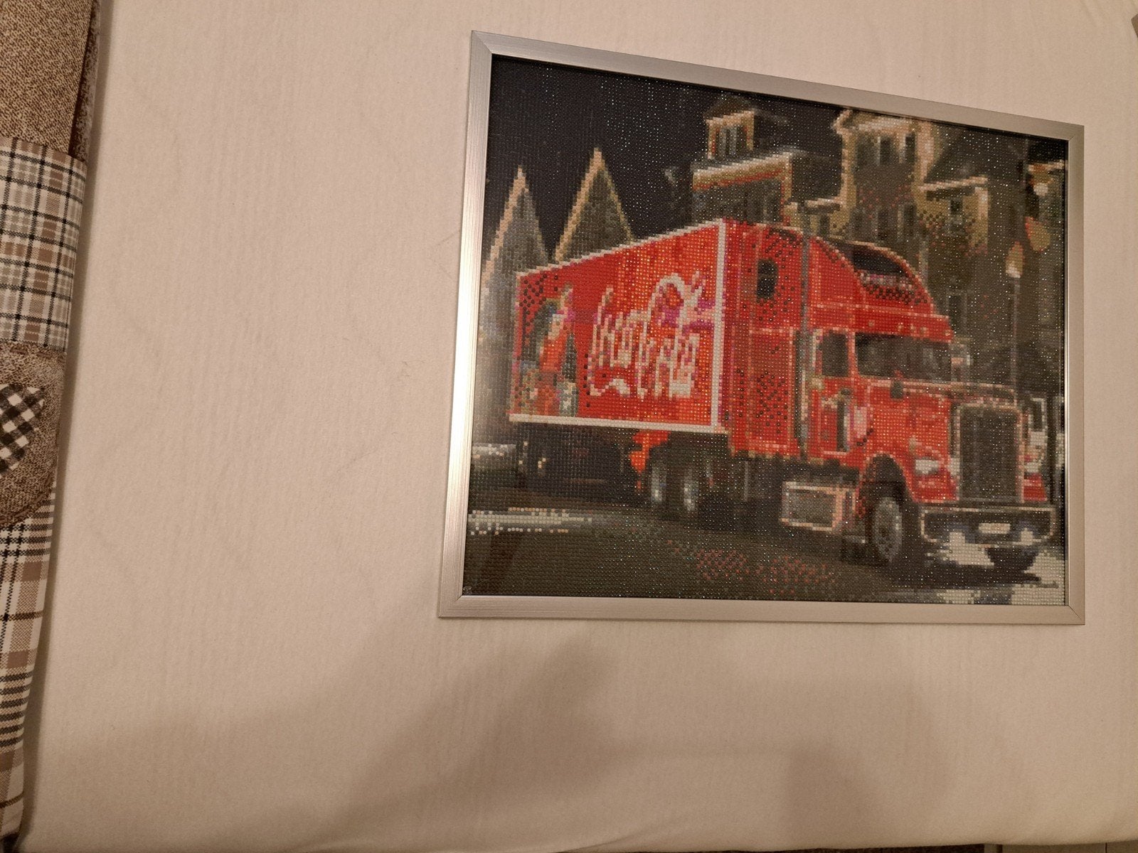 2 SCHITTERENDE DIAMOND PAINTING COCA-COLATRUCK PRIJS P.STUK, Ophalen of Verzenden, Nieuw