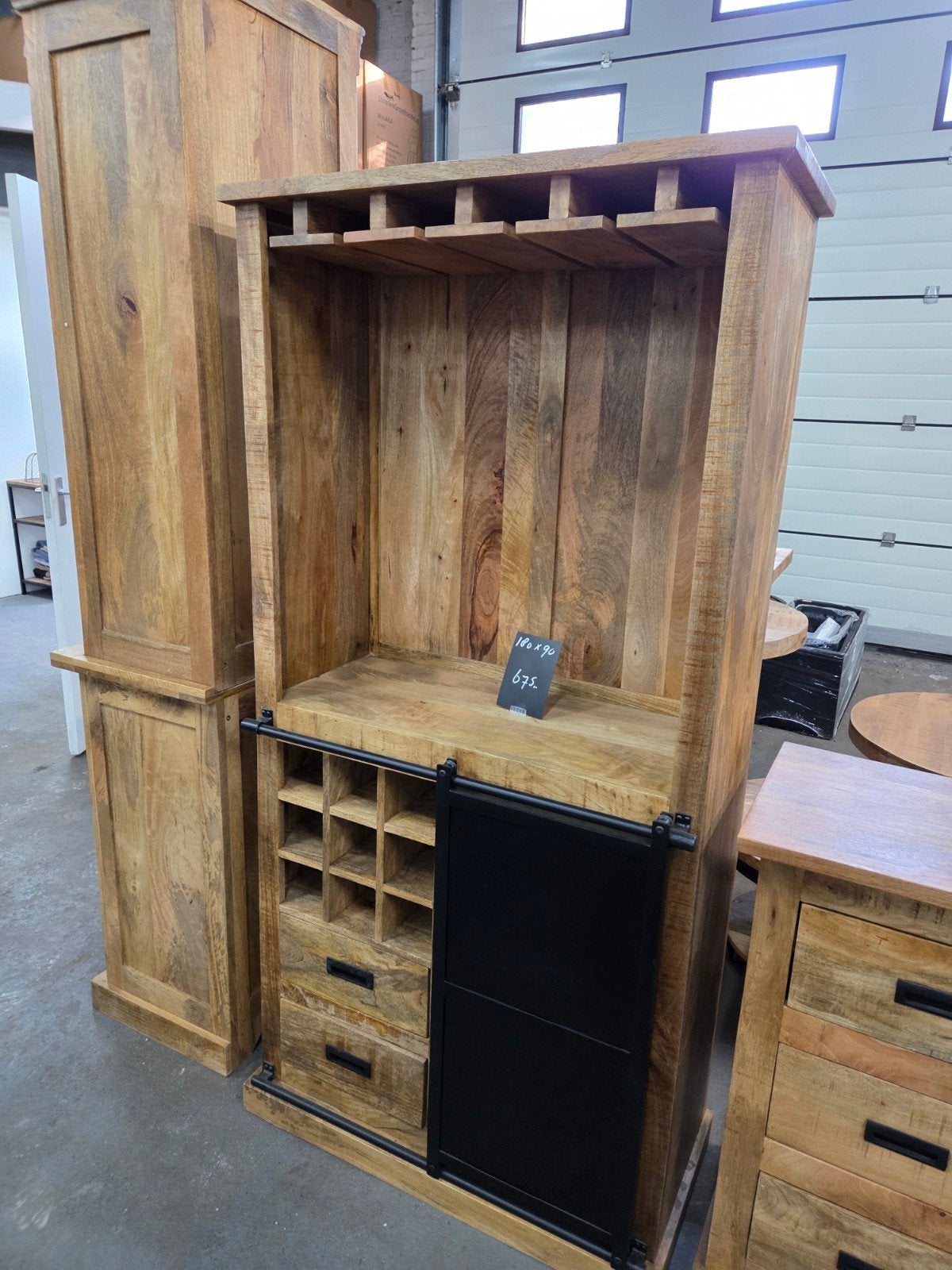 Foto 12 van Mooie Nieuwe Mangohouten Buffetkasten