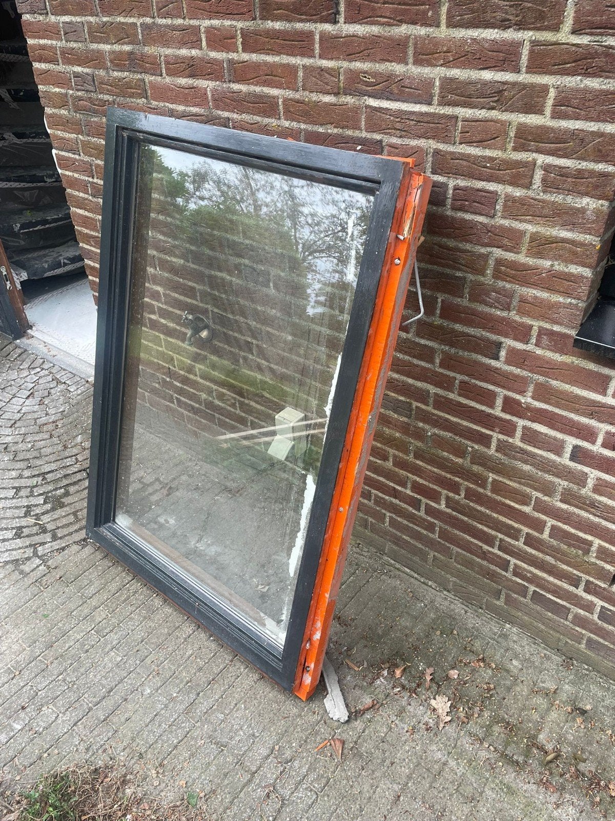 Raamkozijn, Gebruikt, Raamkozijn, 75 tot 150 cm, Hout