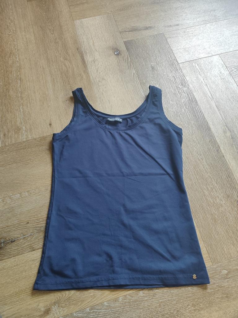 Maicazz travelstof blauw M top, Ophalen of Verzenden, Zo goed als nieuw, Blauw