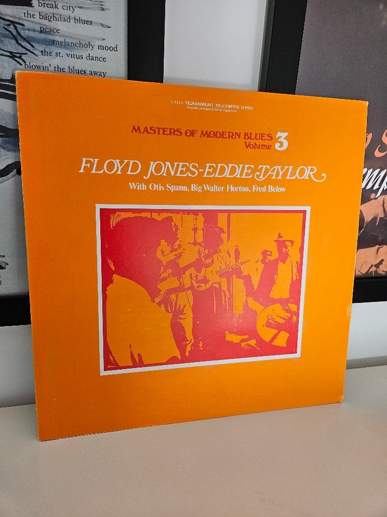 Floyd Jones - Eddie Taylor– Masters Of Modern Blues, LP, Ophalen of Verzenden, Zo goed als nieuw, 12 inch