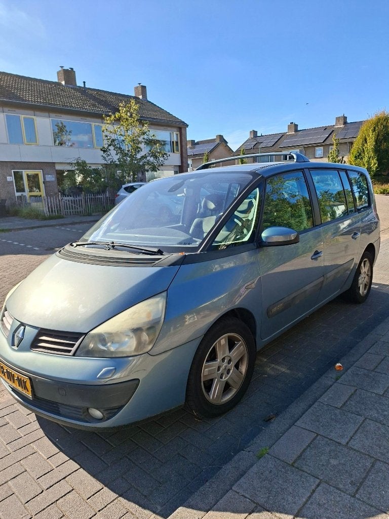 Renault Grand Espace 2.0 16V Turbo Dyna E4 2004 Blauw, Auto's, Voorwielaandrijving, 1998 cc, 2000 kg, Blauw