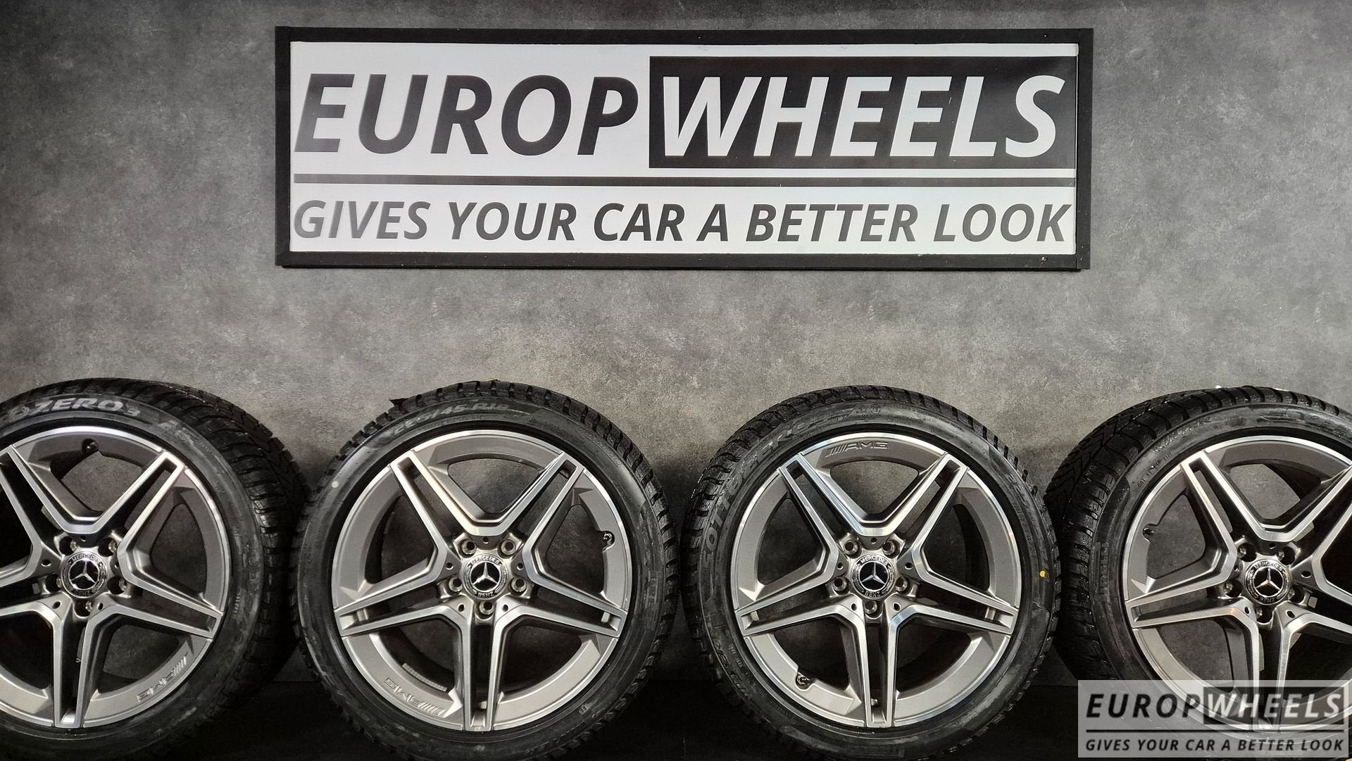 18 inch Mercedes velgen AMG A B CLA W247 W177 winterbanden, Auto-onderdelen, Banden en Velgen, 18 inch, Gebruikt, -, -