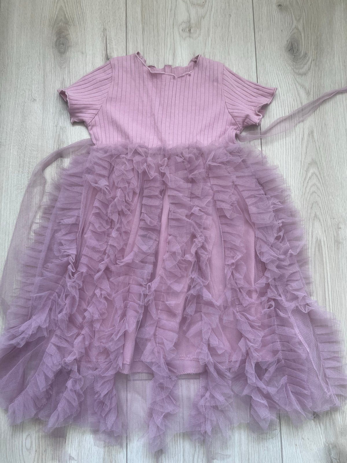 Leuke set: T-shirt 'Little Princess' en oranje rokje, Ophalen of Verzenden, Gebruikt, Meisje, Setje