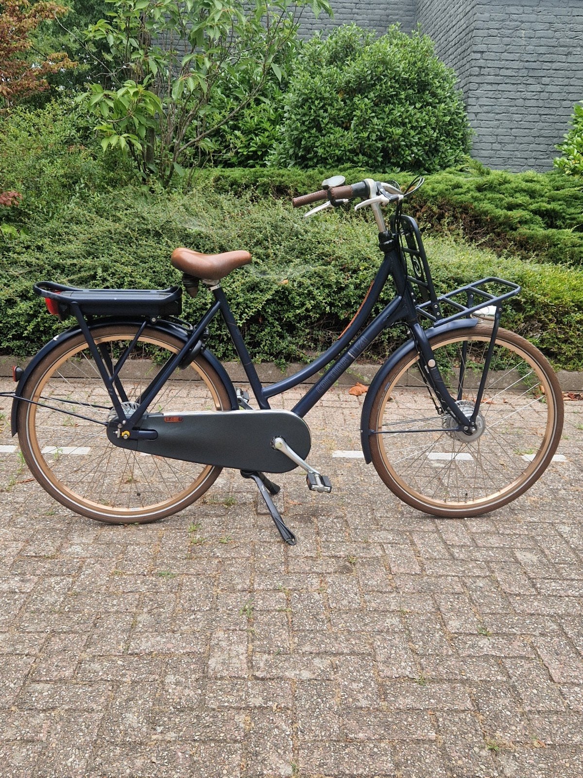 Cortina U4 Ecomo transporter, Fietsen en Brommers, Elektrische fietsen, Ophalen, Zo goed als nieuw, Cortina, 50 km per accu of meer
