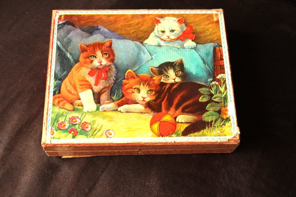 blokkendoos uit jaren 1950, Ophalen of Verzenden