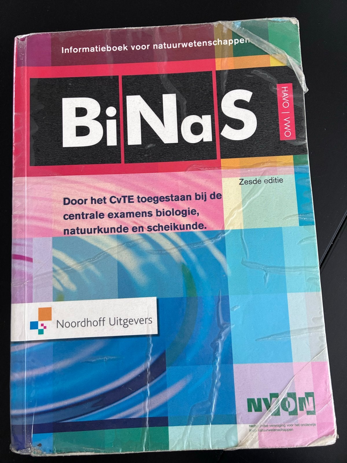 BiNaS 6e editie - Informatieboek natuurwetenschappen, Ophalen of Verzenden, Beta, Gelezen, MBO
