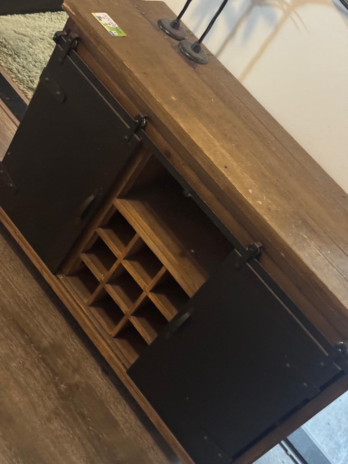 Wijnrek - kast, Huis en Inrichting, Ophalen, Zo goed als nieuw, 200 cm of meer