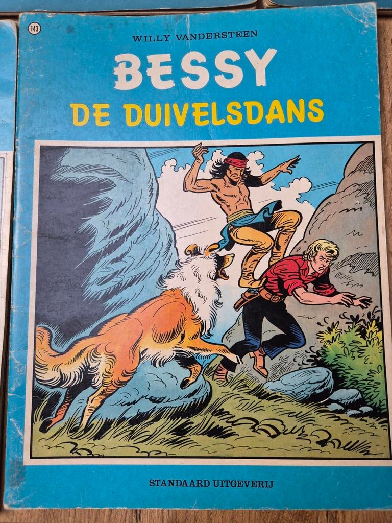 3 Bessy stripboeken uit 1981 en 1982 - Kleur, Meerdere stripboeken, Ophalen of Verzenden, Gelezen