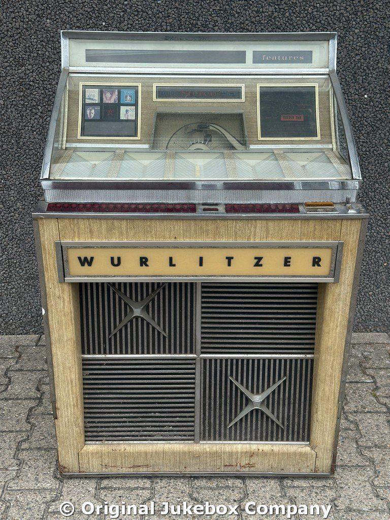 JUKEBOX: Wurlitzer model 2900 in blonde uitvoering, Ophalen, Gebruikt, USA, Wurlitzer