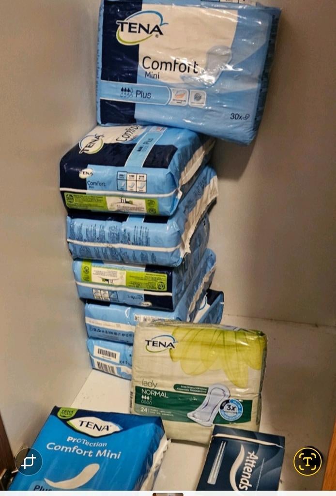Tena incontinentie materiaal, Ophalen
