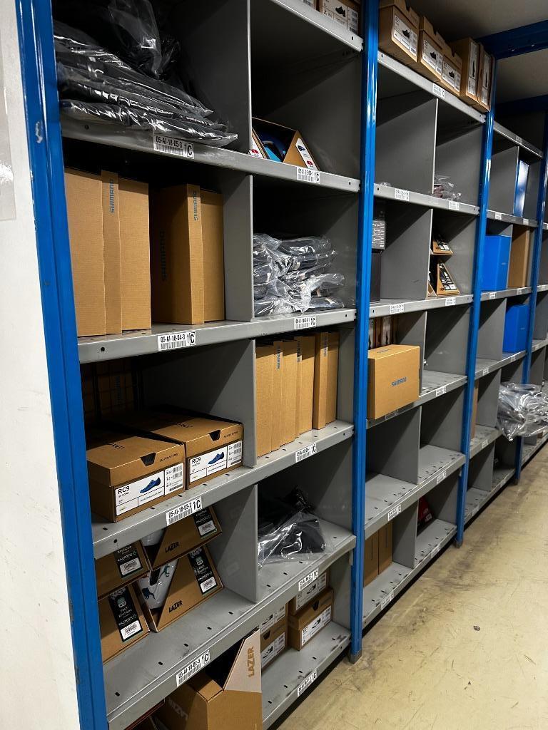 Gebruikt legbordstelling Magazijnstelling legbord Dexion, Zakelijke goederen, Kantoor en Winkelinrichting | Magazijn, Stelling en Opslag