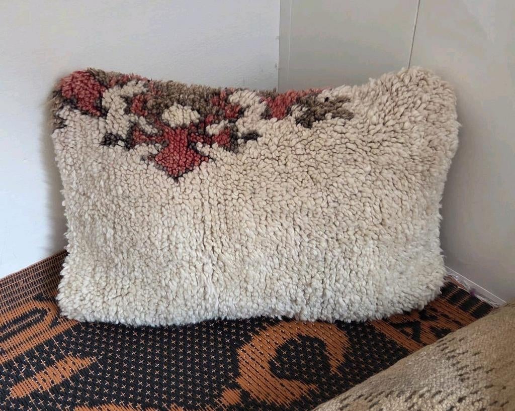 Marokkaans berber kussen60x40 cm, Ophalen of Verzenden, Nieuw, Rechthoekig