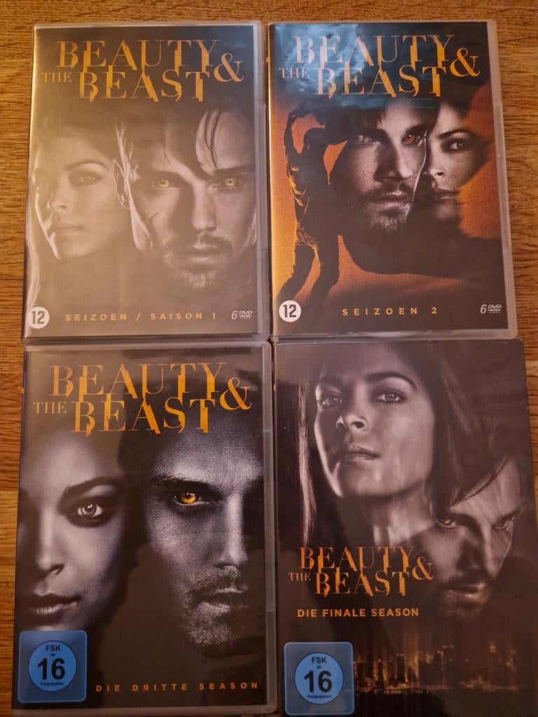 Beauty & the beast seizoen 1 t/m 4 , seizoen 4 nieuw in seal, Alle leeftijden, Ophalen of Verzenden, Nieuw in verpakking