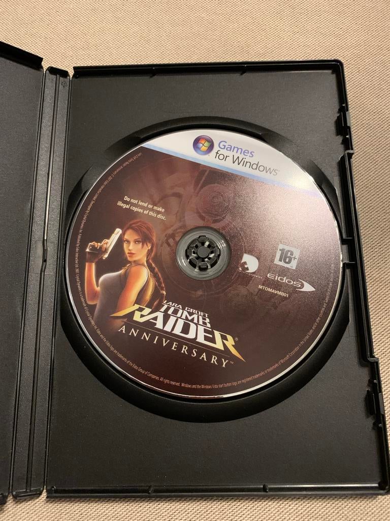 Tomb Raider Anniversary - Lara Croft, Spelcomputers en Games, Games | Pc, Avontuur en Actie, Gebruikt, 1 speler, Ophalen of Verzenden