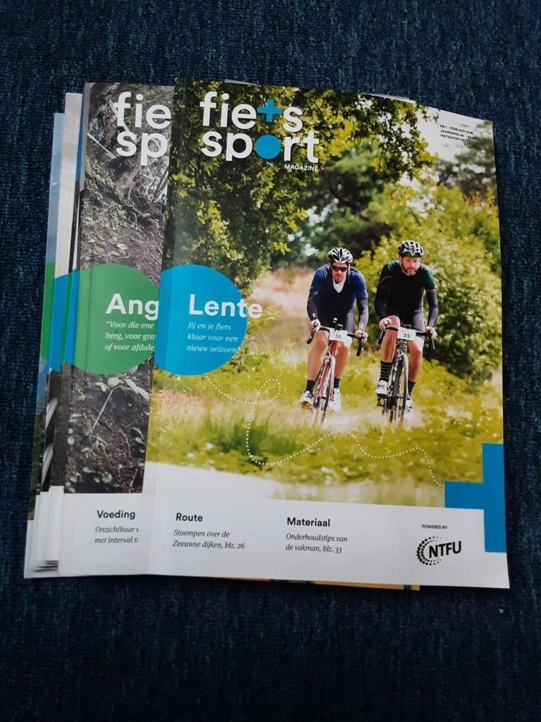 Fietssport tijdschriften nftu, Boeken, Tijdschriften en Kranten, Ophalen of Verzenden, Zo goed als nieuw, Sport en Vrije tijd