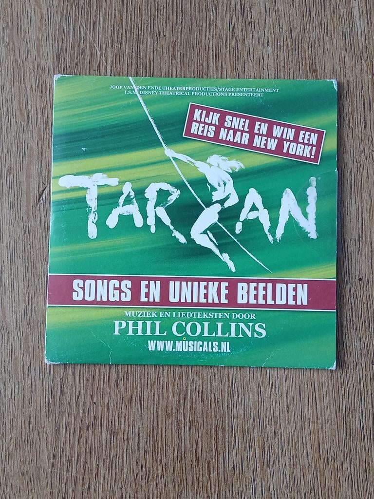 Tarzan Musical cd singel, Alle leeftijden, Ophalen of Verzenden, Zo goed als nieuw