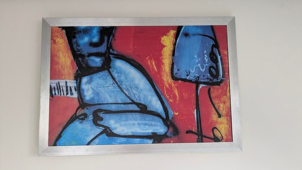 Herman Brood Blues Canvas, Ophalen of Verzenden