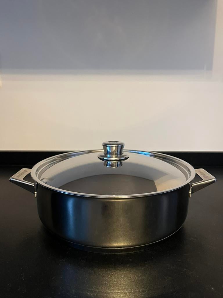 Simtronic rijst/gerechten pan (30 cm), Kookpan of Snelkookpan, Inductieplaat, Ophalen of Verzenden, Zo goed als nieuw