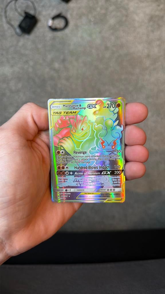 Marshadow & Machamp GX, Ophalen of Verzenden, Zo goed als nieuw