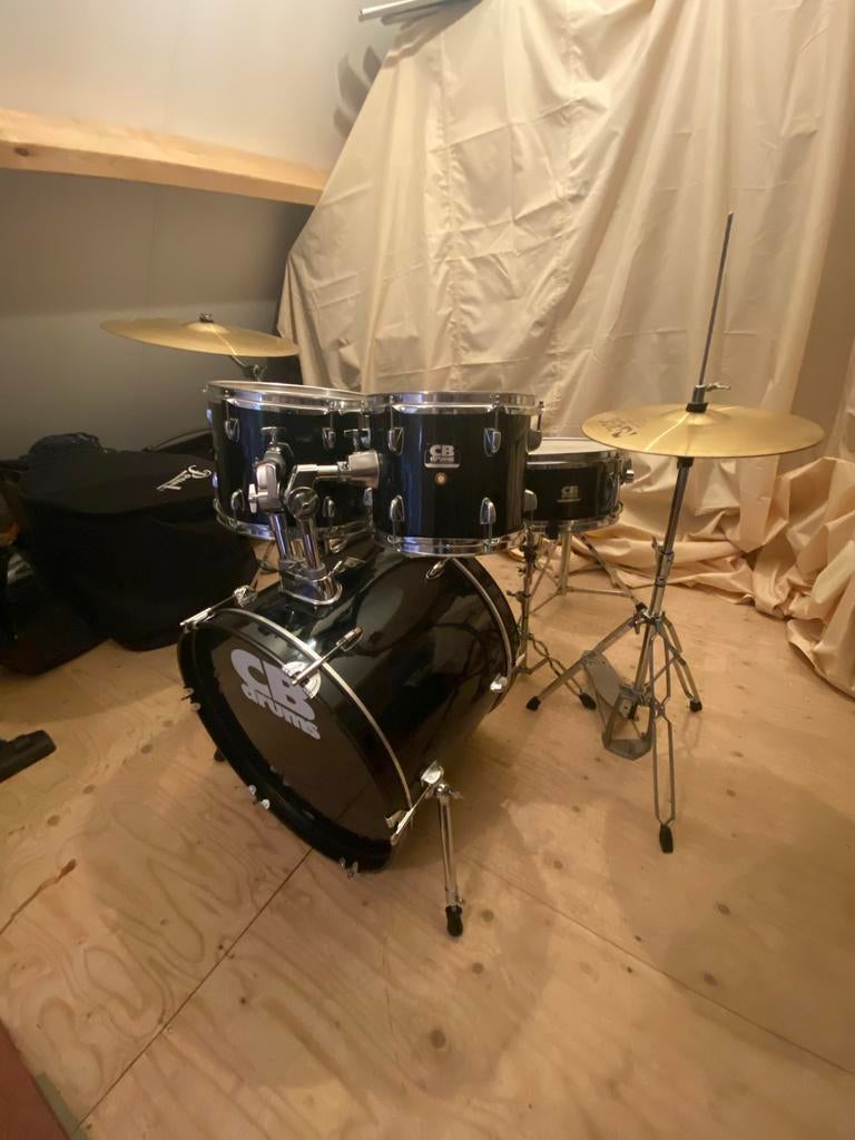 CB Drumstel, Muziek en Instrumenten, Drumstellen en Slagwerk, Ophalen, Gebruikt, Overige merken