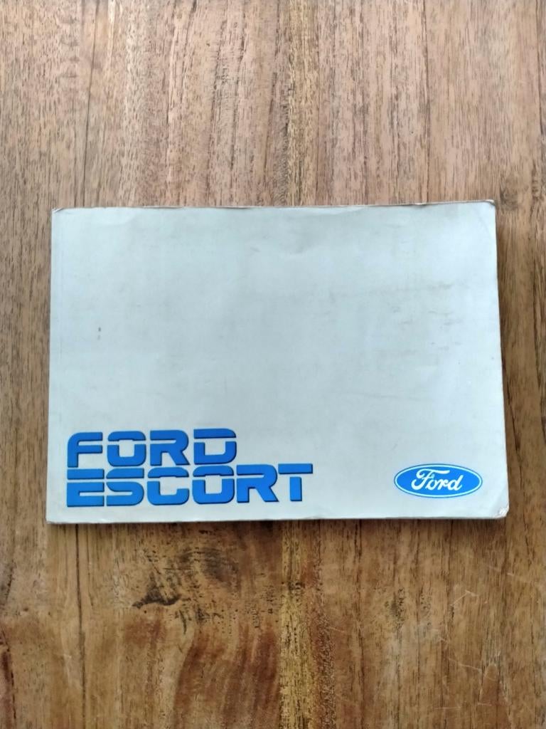 FORD ESCORT instructie boek inclusief de verzending, Ophalen of Verzenden