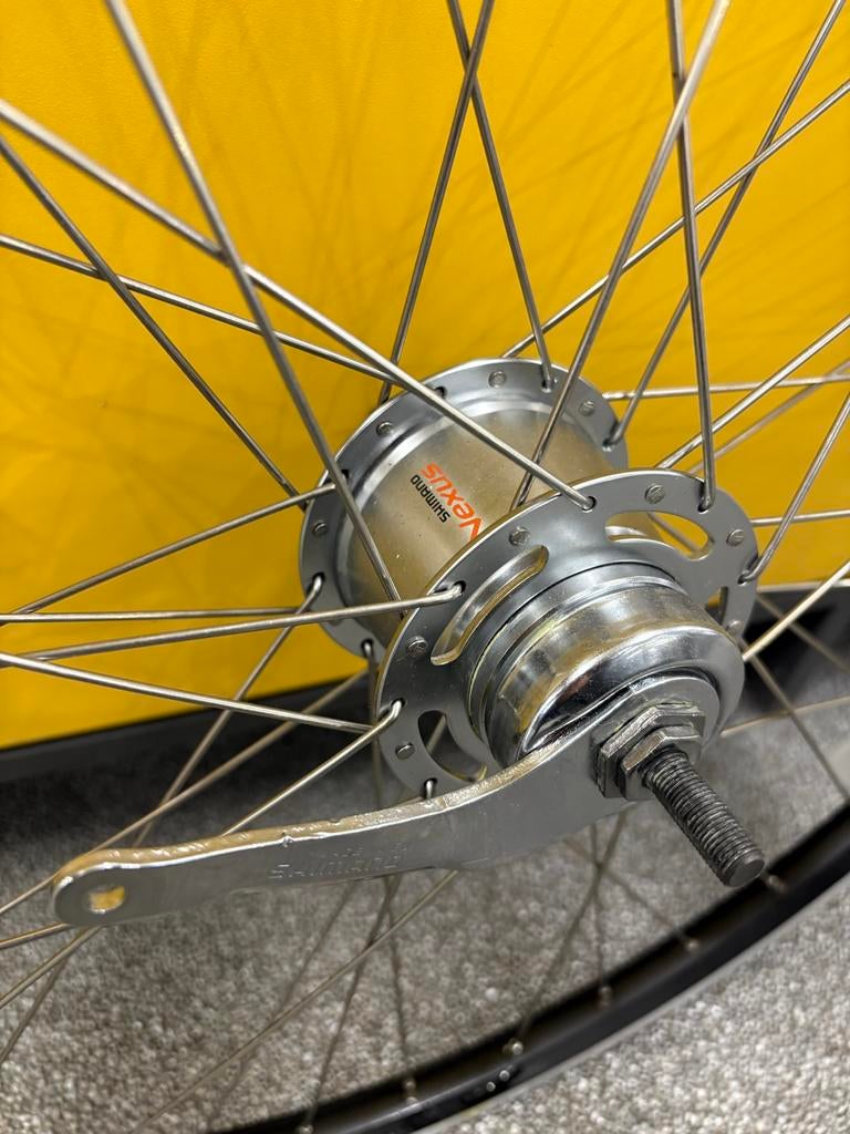 Achterwiel fiets 26 inch Shimano Nexus 3/7 met TERUGTRAPREM, Fietsen en Brommers, Fietsonderdelen, Shimano Nexus, Nieuw, Shimano