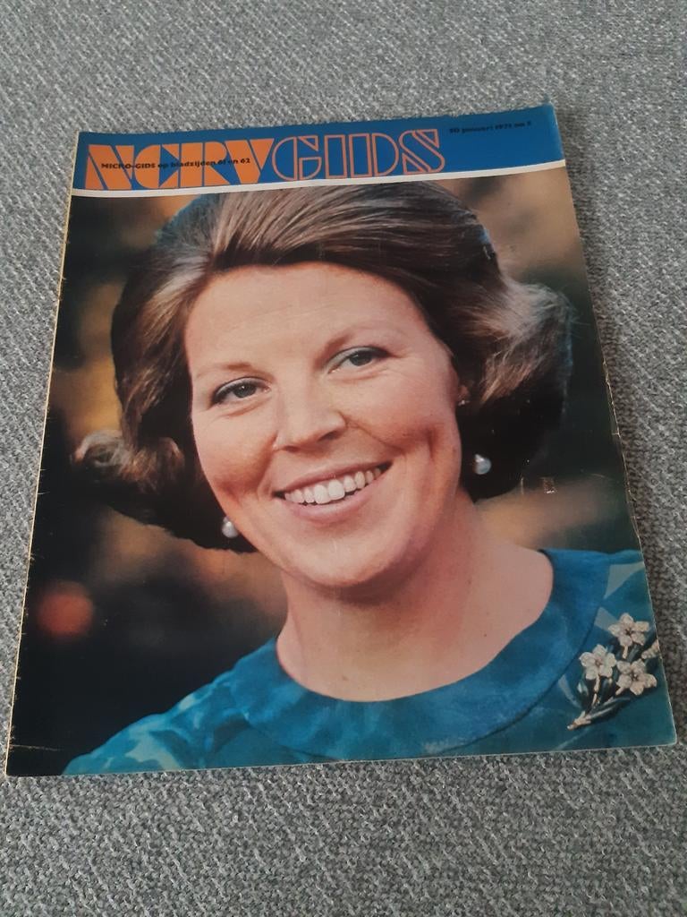 5.NCRV 1971. Prinses Beatrix. Robert Wagner. Den Doolraad. R, Verzamelen, Ophalen of Verzenden