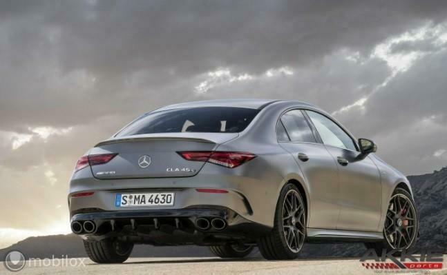 mercedes CLA 45S AMG C118 Bumper achter compleet, Ophalen of Verzenden, Gebruikt, Achter, Bumper