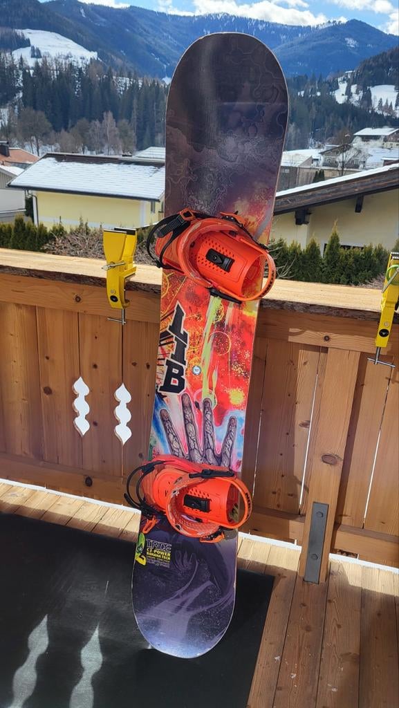 Snowboard Libtech travis rice met bindingen, Sport en Fitness, Ophalen, Gebruikt, Board