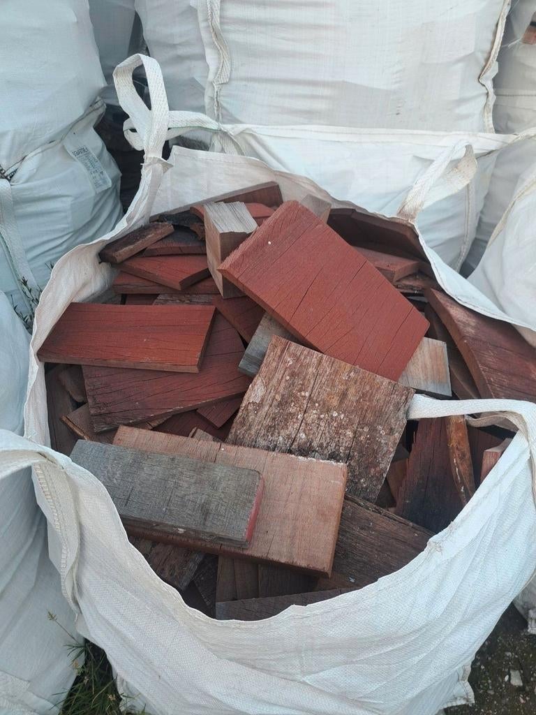 Azobe hardhout, 6 m³ of meer, Ophalen of Verzenden, Overige houtsoorten, Blokken