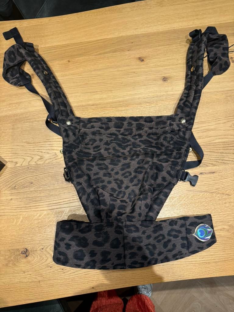 Artipoppe Zeitgeist Leopard Dark draagzak, Buik of Rug, Zo goed als nieuw, Draagzak, Ophalen