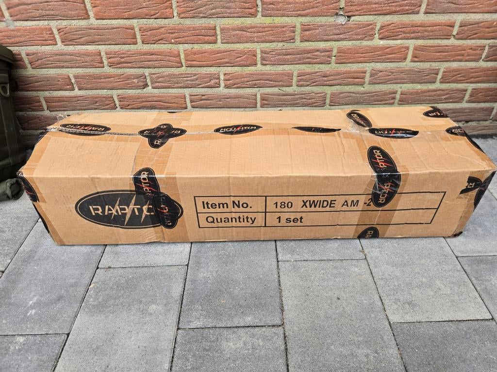 Raptor 180 Xwide Airdek - Nieuw in doos, Watersport en Boten, Hengelsport | Karpervissen, Ophalen, Nieuw, Overige typen