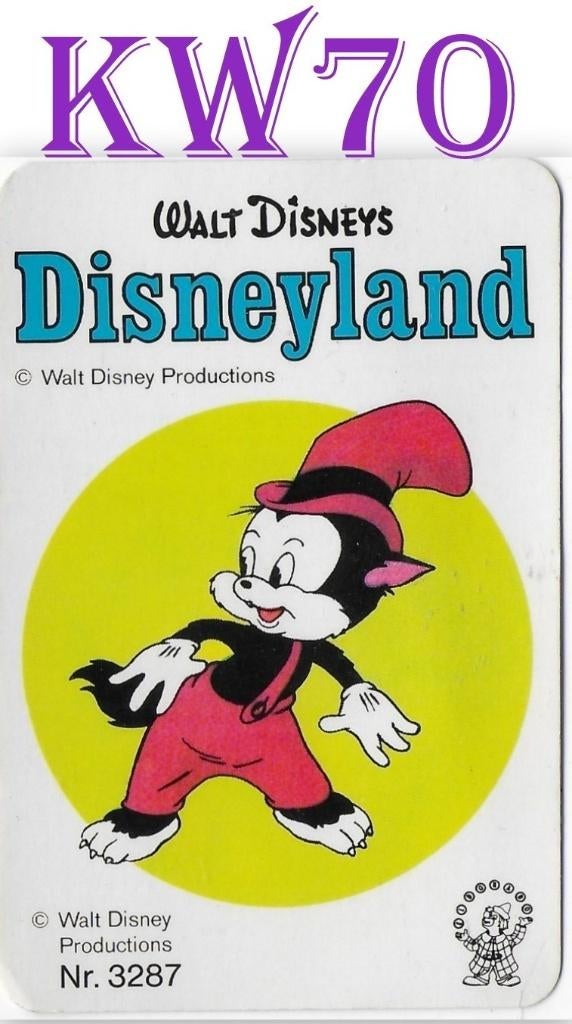Kw70 -- Walt Disney kwartet spel, Ophalen of Verzenden, Zo goed als nieuw, Kwartet(ten)