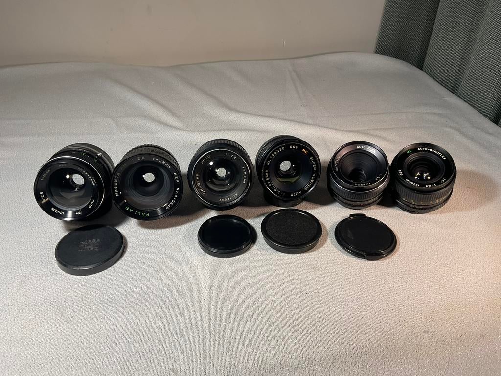 2 stuks mooie lenzen met m42 schroefdraad vatting, Audio, Tv en Foto, Fotografie | Lenzen en Objectieven, Ophalen of Verzenden