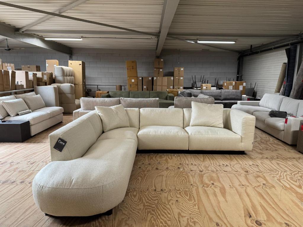 Hoekbank Vario l Whoon l Purewood l van €4335,- voor €1299,-, Ophalen, Hoekbank, 75 tot 100 cm, Stof