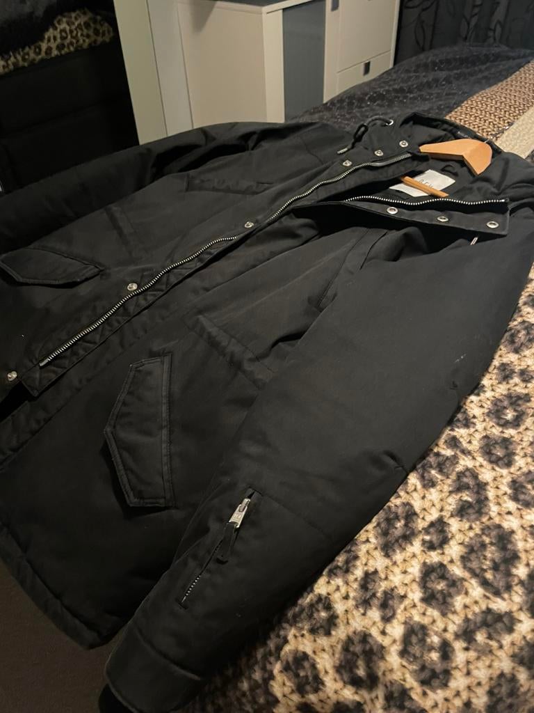 Heren jas REV revalation maat L, Kleding | Heren, Ophalen of Verzenden, Zo goed als nieuw, Zwart