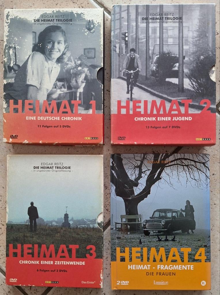 Heimat DVD Boxset 1 t/m 3 (4 is verkocht), Cd's en Dvd's, Vanaf 16 jaar, Ophalen of Verzenden, Gebruikt, Boxset