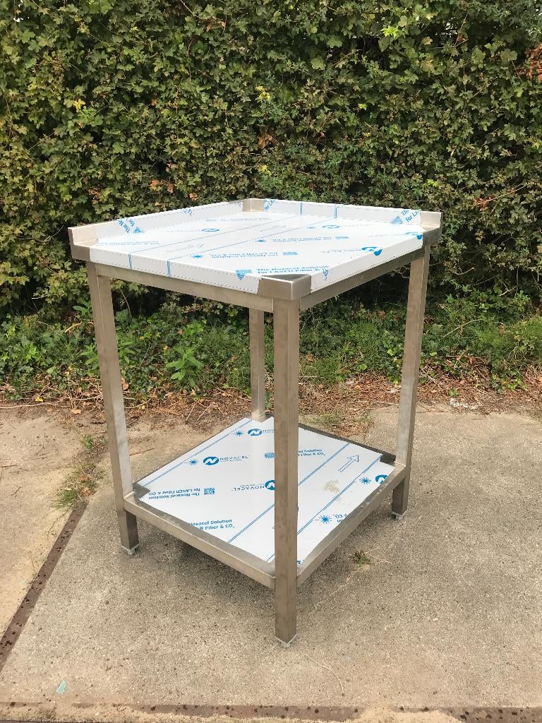 RVS kleine nieuwe bijzettafel - meerder modellen op voorraad, Ophalen, Overige materialen, Minder dan 55 cm, Nieuw