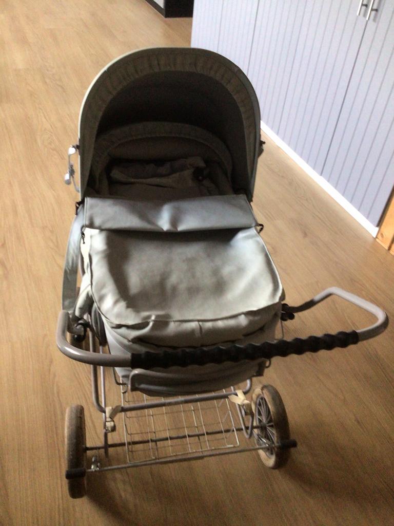 Kinderwagen., Gebruikt, Combiwagen, Met reiswieg, Ophalen