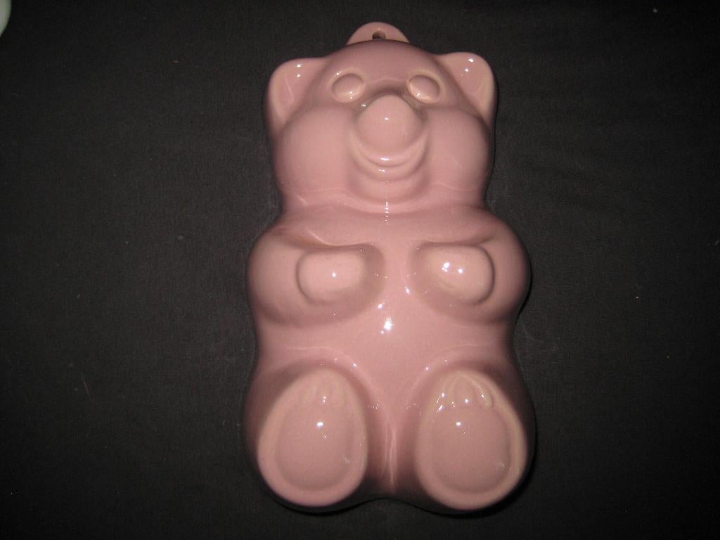 Roze bakvorm/puddingvorm beer, Ophalen of Verzenden, Zo goed als nieuw