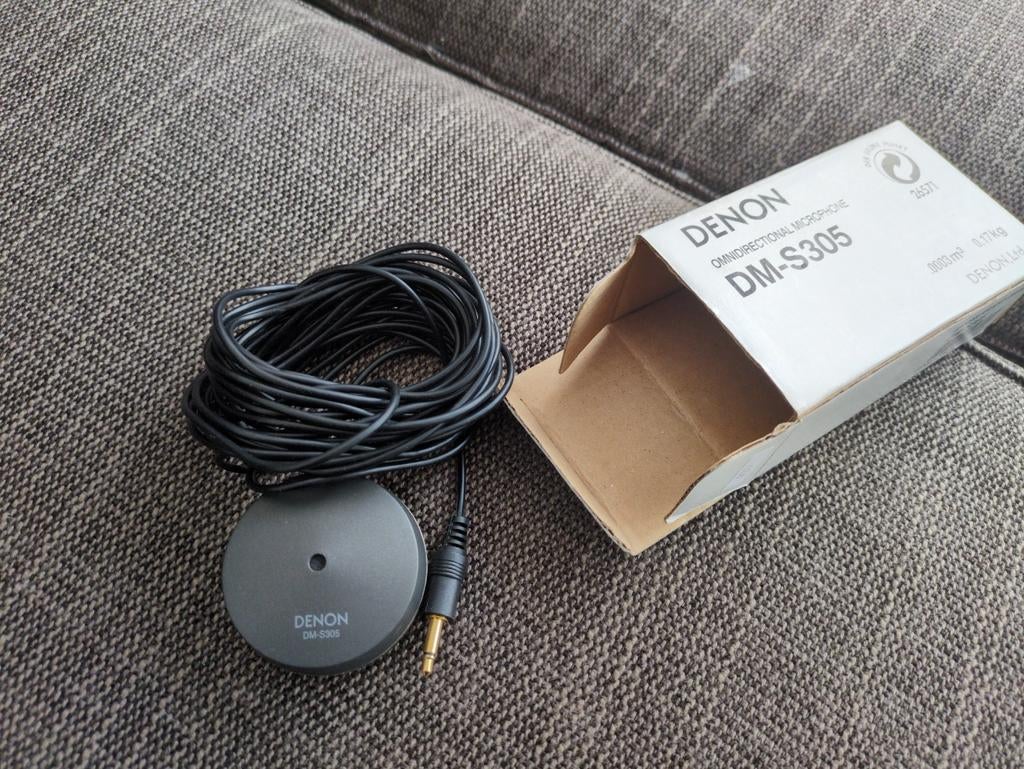 Denon DM-S305 Microfoon - Inregel Microfoon, Muziek en Instrumenten, Microfoons, Gebruikt, Overige typen, Ophalen of Verzenden